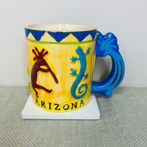 Kokopelli Pottery Arizona coffee mug
